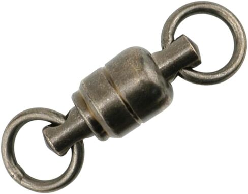 American Fishing Wire Black Ball Bearing Swivels (4 Pieces), Size 6, 260 Pound Test in Kuwait