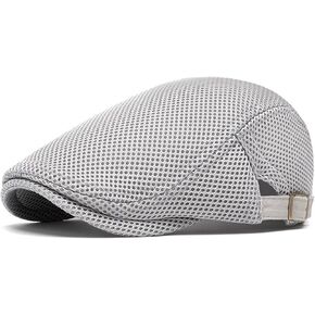 GREUS MEN'S Summer Mesh Cap Cap قابلة للتنفس القبعة Ivy Driving Hat القابلة للتعديل قابلة للتعديل