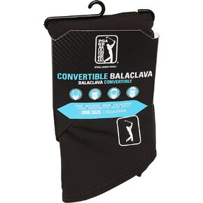PGA Tour Men's Balaclava ، Caviar ، حجم واحد