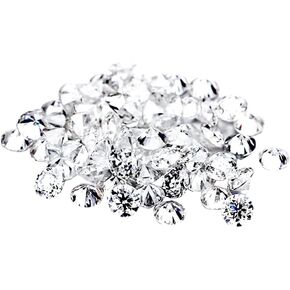 1.0ct/حقيبة صغيرة الحجم الحجارة moissanite فضفاضة حقيقية d vvs1 مختبر الماس الماسي الممتاز قطع جولة ممتازة لأحجار الكريمة لصنع المجوهر
