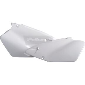 Polisport Side Panels White For Yamaha Yz125 Yz250 96-01