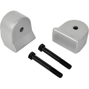 Aluminum 2" Inch Leveling Kit Compatible with 2005-2022 Ford F250 F350 Super Duty Silver