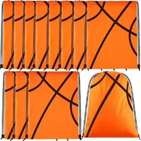12 Pack Basket Ramprespack ، حقائب الظهر الرباطية ، سعة كبيرة ، مواد موثوقة ، للفرق الرياضية (كرة السلة)