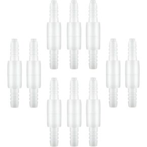 Oxygen Tubing Connector, 10PCS Cannula Connectors Oxygen Connector Avoid Tube Tangles, Tubing Swivel Connector