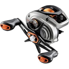 Daiwa CA80XSL Casting Reel, 8.3:1 Gear Ratio, 9BB+1RB Bearings, 15 lb Max Drag, Left Hand, Silver