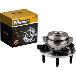 Front Wheel Hub Bearing Compatible with Trailblazer Envoy 2002-2009 Envoy XL 2002-2006 Rainier 2004-2007 Bravada 2002-2004 SSR 2003-2006 Envoy XUV Ascender 9-7x 6 Lug with ABS 513188