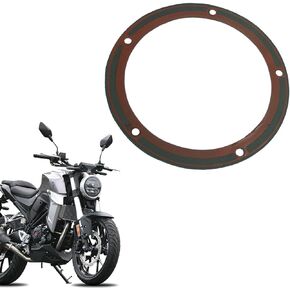 5 Holes Twin Cam Derby Cover Gasket, 25416-99X Compatible with Harley Touring Dyna Electra Glide Softail Fatboy FXD 1999-2016