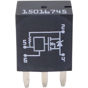 HiSport Relay 15016745 4 Pins Headlight A/C Relay Compatible with Chevrolet GMC Buick Replacement for 1R1944 RY560 13506836 601-238