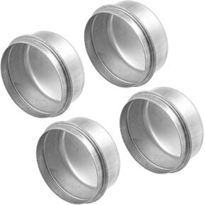 4pcs 2.72 "Trailer Axle Gust Cap Cup Coping for Dexter EZ Lube Trailer Camper 7000 to 8000 LB محور محور محمل استبدال