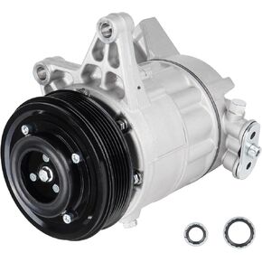 NEW Air Conditioner A/C Compressor with Clutch for Buick Allure 3.0L/3.6L 2010, LaCrosse 3.0L 2010, 3.6L 2010-2011, for Cadillac SRX 3.0L 2010-2011, Saab 9-4X 3.0L 2011, Replace CO22160LC