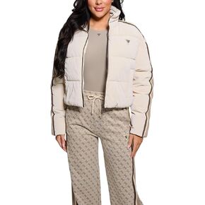 GUESS Women's Eco Jean Puffer Jacket