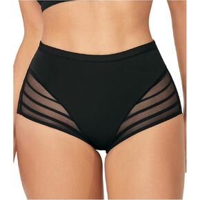 Curveez عالية الخصر مراقبة البطن الشريط الداخلي الدانتيل ، سراويل داخلية للنساء ، ثونغ لمكافحة FUPA