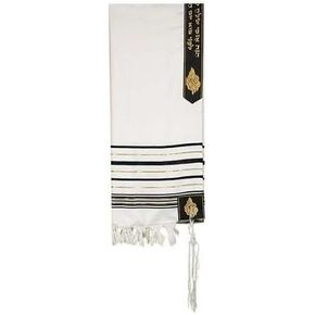 Tallit-elijah The Prophet-100 ٪ Wool (24 ")