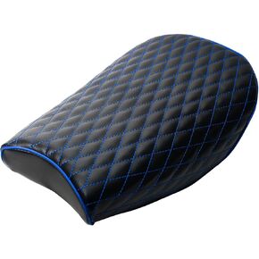 JMCHstore Blue Diamond Stitch Retro Seat Cover for Coleman ct200uex Mini Bike 196cc, Hisun ct200u-ex 200cc Trail Bike Cushion Replacement Parts