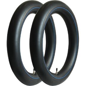 Libereco 2.25/2.5-14" (70/100-14) Inner Tube for Scooter Curved Beam Motocycle 2 Pack with TR4 Valve Stem Butyl Rubber for 50cc to 160cc Dirt and Pit Bikes Mini Motocycle