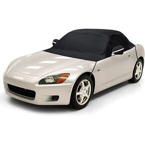 غطاء سيارة مقاوم للماء متوافق مع Honda S2000 1999-2009، 300D أغطية سيارات لجميع الأحوال الجوية مع قطن داخلي للحماية من الغبار والثلج والمطر (AP1، AP2، CR Roadster/Hardtop) in Kuwait