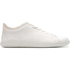 Vivobarefoot Geo Court III, Mens Everyday Barefoot Classic Designed for Premium Comfort Bright White