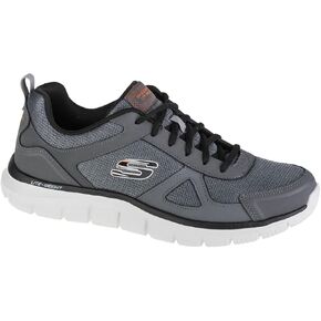 Skechers Track Mens Sneakers Charcoal/Black 9.5