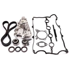 Timing Belt Kit w/Water Pump Fit for Mazda for Miata 1.8L 1994-1997 1999-2000 Replace Timing Belt OEM - B660-12-700D