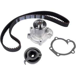 حزام توقيت مضخة المياه مع بكرة الموتر MD997689 استبدال Mitsubishi Minicab 3G83 U42T U62T المحرك 19YU25 MD134281