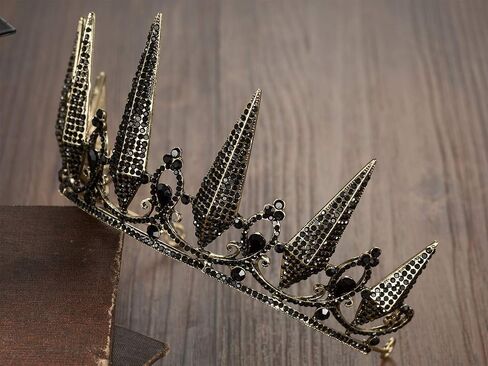 SWEETV Tiaras and Crowns for Women, Crystal Wedding Tiara for Bride, Metal Silver Crown, Costume Party Accessories for Birthday Halloween Prom in Saudi Arabia