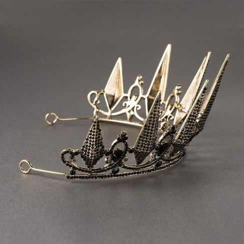 SWEETV Tiaras and Crowns for Women, Crystal Wedding Tiara for Bride, Metal Silver Crown, Costume Party Accessories for Birthday Halloween Prom in Saudi Arabia