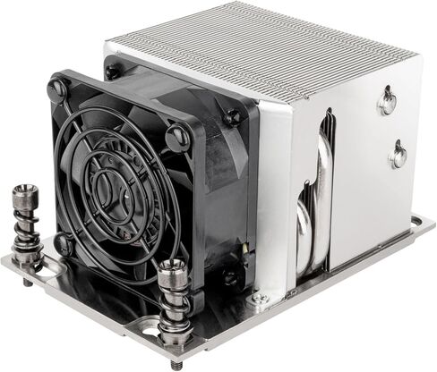 تقنية SilverStone XE04-4189 غطاء مروحة أسود 4U مبرد وحدة المعالجة المركزية للخادم/محطة العمل لـ LGA 4189، SST-XE04-4189B in Saudi Arabia