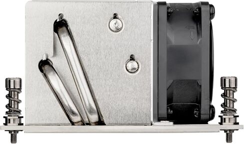 تقنية SilverStone XE04-4189 غطاء مروحة أسود 4U مبرد وحدة المعالجة المركزية للخادم/محطة العمل لـ LGA 4189، SST-XE04-4189B in Saudi Arabia