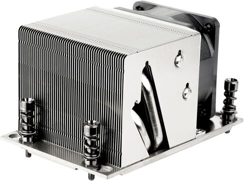تقنية SilverStone XE04-4189 غطاء مروحة أسود 4U مبرد وحدة المعالجة المركزية للخادم/محطة العمل لـ LGA 4189، SST-XE04-4189B in Saudi Arabia