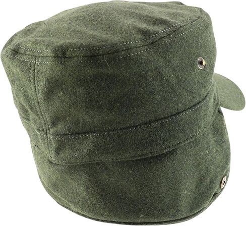 Melton Wool Winter Cadet Cap with Earflaps in Kuwait