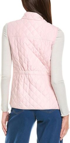 Jones New York Women's Quilted Patch Pocket Vest W/Snaps & Zipp in Saudi Arabia