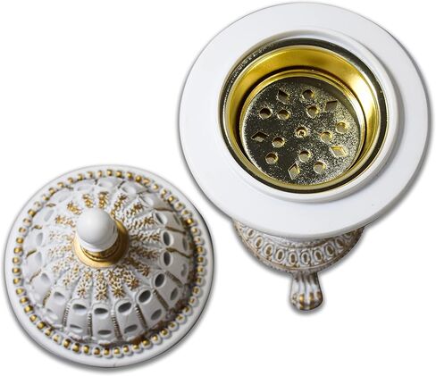 AM Lux Globe Incense Burner - Bakhoor Cone Holders | Frankincense Burner Charcoal | Mabkhara | for Office & Spiritual Decor (White) in Saudi Arabia