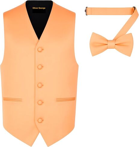 Exclusive Distributor Men's 2pc Solid Tuxedo Vest Formal Vest Suit Vest Casual Vest Waistcoat Vest Prom Vest Wedding Vest Necktie Bowtie Handkerchief Turquoise Extra Large in Saudi Arabia