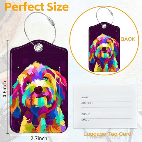 3 علامات الأمتعة Pu Pu for Dorcase ، Sea Turtle Carcase Tag Leather Privacy Cover Label مع حلقة من الفولاذ المقاوم للصدأ لحقائب حقيبة اليد حقيبة يد الأمتعة in Kuwait