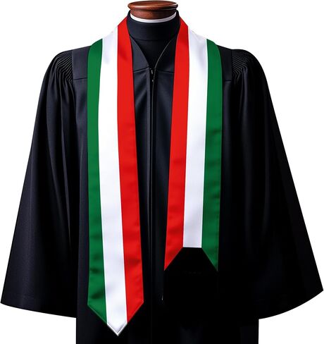 National Flag Graduation Stole Embroidery Sash for for Study Aboard International Students Adult Unisex Gifts in Saudi Arabia
