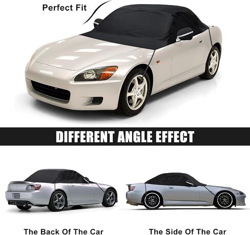 Waterproof Car Cover Compatible with Honda S2000 1999-2009, 300D All Weather Car Covers with Inner Cotton for Dust Snow Rain Protection(AP1,AP2,CR Roadster/Hardtop) in Saudi Arabia