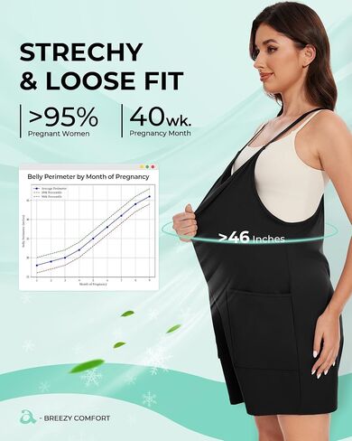 Active Maternity Romper with Breezy Comfort Designed for Women During Pregnancy, Postpartum, and Beyond in Saudi Arabia