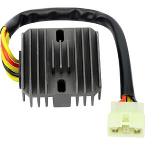 ECCPP Voltage Regulator Rectifier Fit for 1991-2001 Suzuki King Quad 300 1989-2001 2003-2004 Suzuki Quadrunner 160 1988-2001 Suzuki Quadrunner 250 1987-1993 Suzuki Quadrunner 4WD Rectifier Regulator