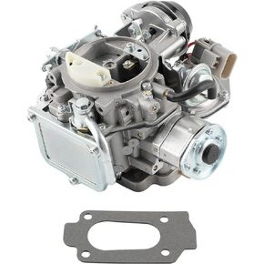 2 Barrel Carburetor for Nissan Pickup 720 2.4L Z24 Engine 1983-1986,for Nissan Bluebird/Caravan/Atras Truck/Vanette Panel Van 16010-21G61, Automatic Choke