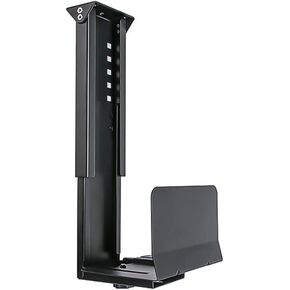 TooCust Heavy Duty Computer Wall Mount, Also Great for PC Mount Under Desk - Height Adjustable from 12" to 20", Width Adjustable from 5.7" to 8" - Computer Mount PC Holder Under Desk or On Wall
