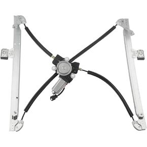 BOXI 741-534 Front Driver Side Power Window Regulator fit for Chrysler Town & Country 2004 2005 2006 2007 / for Dodge Caravan & Grand Caravan 2004-2007 / Silvery / 4894527AA 660148