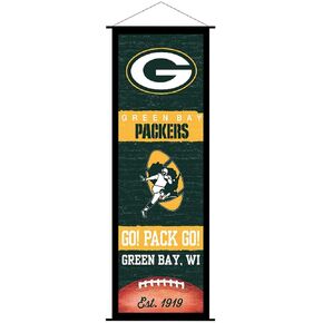 لافتة وعلامة التمرير من شركة Green Bay Packers