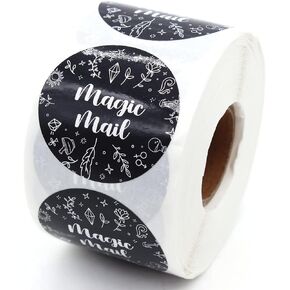 1.5" Magic Mail Stickers,Mail Stickers,Thank You Stickers,Bakeries Stickers,Handmade Stickers,Small Business Stickers, Envelopes Stickers, Gift Bags Packaging 500 PCS