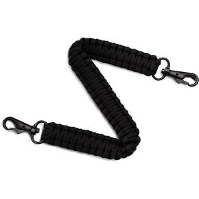 NATURE PIONEOR Adjustable Shoulder Strap Replacement, Paracord Handle for Water Bottle Holder, Comfortable Universal Neoprene Thick Padded Bag Strap with Metal Hooks