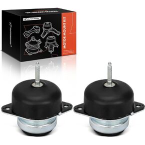 A-Premium 2PCS Front Left and Right Engine Motor Mount Set Compatible with Ford Mustang 2005-2019, 3.7L 4.0L 4.6L 5.2L, Replace# 6R3Z6038A, BR3Z6038B