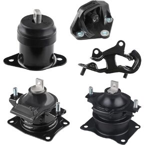 JDMON Replacement for 5Pcs Engine Motor Mount Acura TL 3.2L V6 2004 2005 2006 Automatic Trans Compatible with Front Mount A4526 A4517 A4527 A4544 A4524