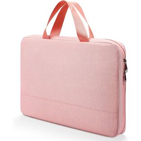 14 Inch Chromebook Case Sleeve for HP 14 Laptop/Pavilion 14/Stream 14/EliteBook, Acer Swift X, Dell XPS 15 / Inspiron 14, Lenovo IdeaPad 3 14, ASUS Chromebook Flip 14 Waterproof Computer Bag(Pink)