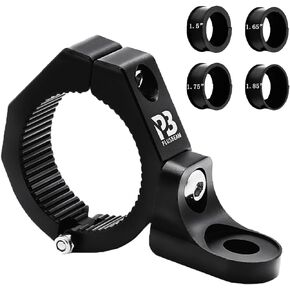 UTV Mount Bracket, 360° Roating Solid Heavy Duty UTV Whip Mount, Aluminium Alloy Light Bar Mounts Fit on 1.5''/1.65'' /1.75''/1.85''/2'', Pack of 1