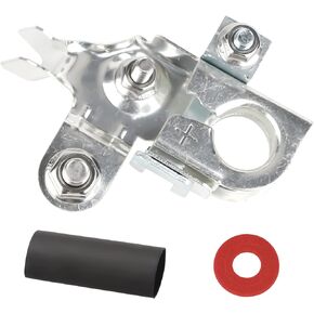 Positive Battery Terminal Clamp w Nuts Fit for F150 Edge Mustang etc Replaces# BT4Z-14450-AA