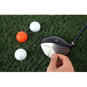 Anti Slice, Hook, Spin Golf Film Protector - Non Slicing Increase Distance Reduce Spin Straight Swing Shot Club Face Protect Golf Accessories
